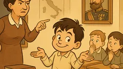 Barzelletta: La maestra interroga Pierino in storia